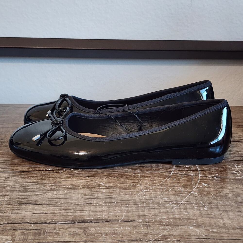Torrid Bow Detail Women's Flats Slip-On Shoes Size 9.5 Extra Wide Black
